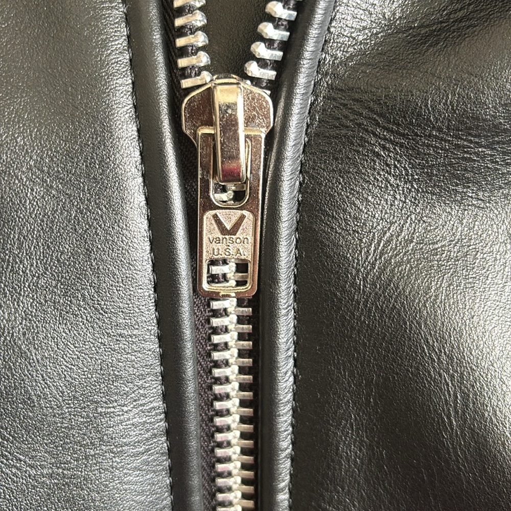 Vanson Leather Jacket - Picture 4 of 9